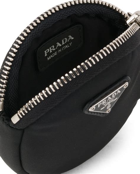 prada heart mini pouch|prada bag with small pouch.